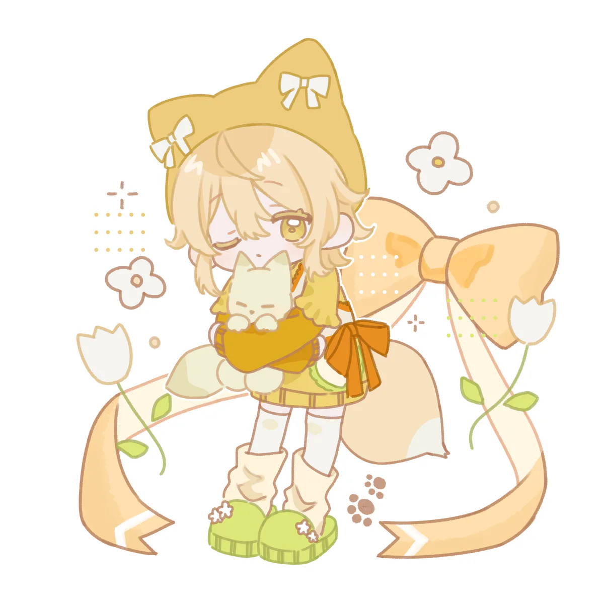 こん太 イラスト